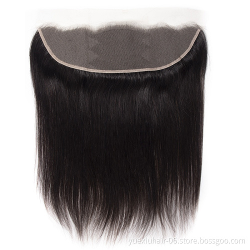 High Density Customized Transparent Lace Closure Cuticle Aligned Hair 180% Density Transparent Lace Closure Vendors
